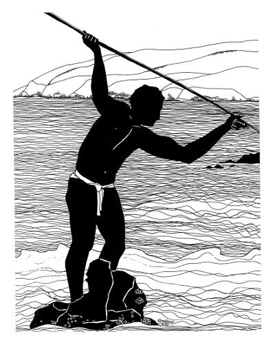 Hawaiian Spear Fisherman T-Shirt